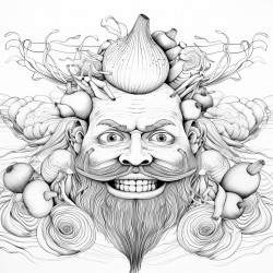 a swimming butter saying the words onions have layers that means a lot to me enjoy me human