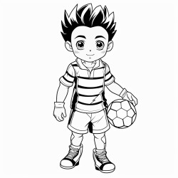 garon ado football amricain rugby manga