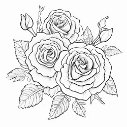 a whimsical rose