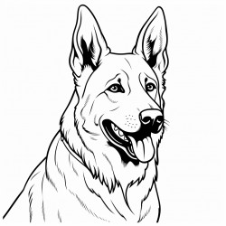 belgian malinois with long hair