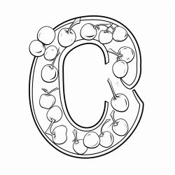 alphabet coloring