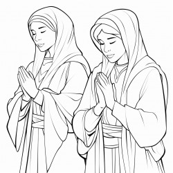 women from biblical times praying