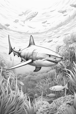 great white shark