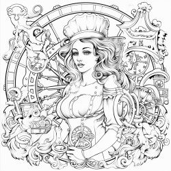 steampunk steampowered carnival
