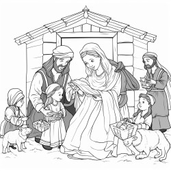 of the 12 nights this was the first night  everyone was ready to make their stockings juuust right