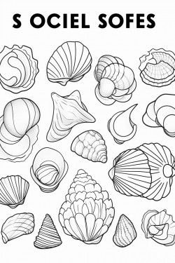 a collage of sea shells