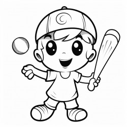 banana playing baseball