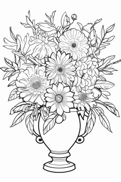 a bouquet off autumn flowers