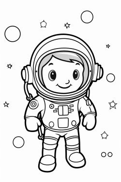 un mono encontrando un casco de astronauta