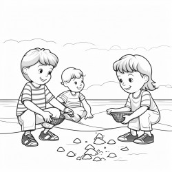 kids games on the beach