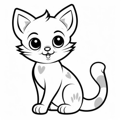 a playful cat