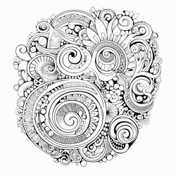 designs swirls words cheder nc in the middle