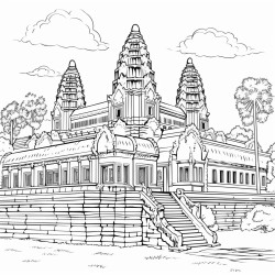 angkor wat in cambodia