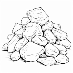 a large chunk of smooth rock