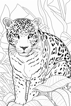 jaguar in the jungle