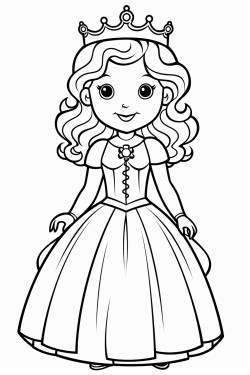 a kid with a princess costume