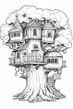 tree shaped house