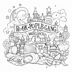 magical fantasy world with words reading is magic