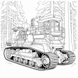 forestry machine harvester