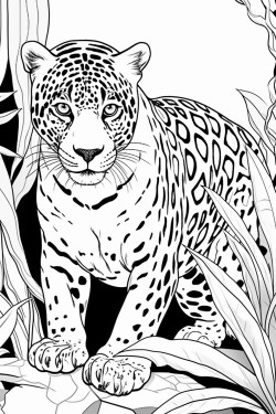 jaguar in the jungle