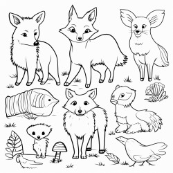 woodland animals
