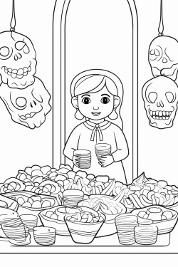 ofrenda del dia de muertos