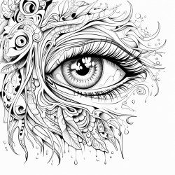 fantasy eyes mysterious
