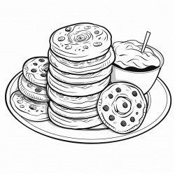 cookies and cream a plate snacks in bold and easy