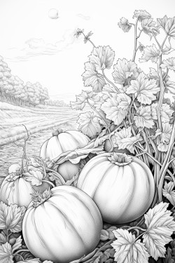 watermelon seed sprout coming from the ground coloring page