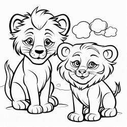 tiger and lion