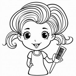 hair brush only brush no other image