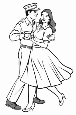 pareja de indgenas del ecuador bailando