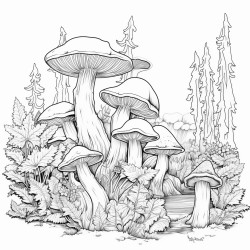 mushroom forest