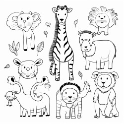 gnre un dessin d un animal dont chaque case porte une lettre et dont l assemblage forme le mot bonjour