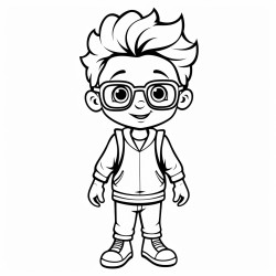 hombre calvo con lentes filosofo