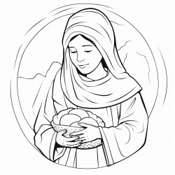 need a coloring page with these words she opens her arms to the poor and extends her hands to the needy proverbs 3120