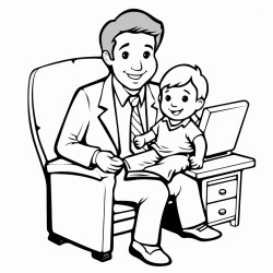 new job dad