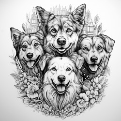 3 headed dog