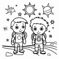 explorers on the sun