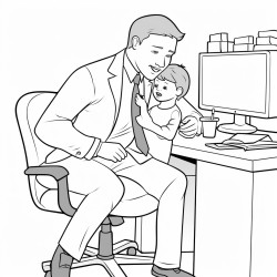 new job dad