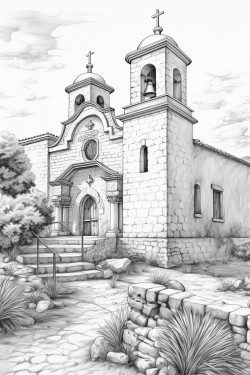 iglesia de un pueblo mgico