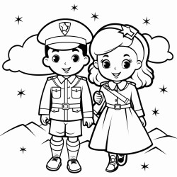 military themed for children
