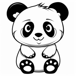 panda qui lit
