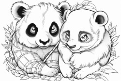 panda and dragon as best friends
