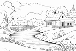 beautiful lanscape scenery