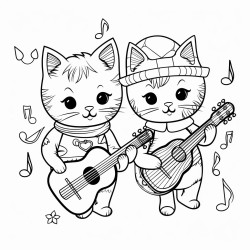 music cats