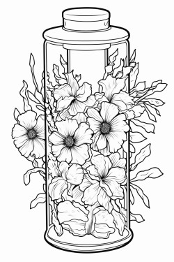 a depleted uranium hexafluoride cylinder with butterflies