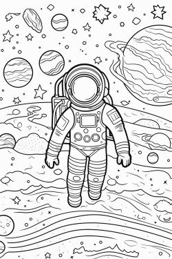 space exploration and underwater adventure