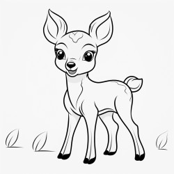 cute baby deer