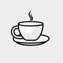 coffee  bold  easy coloring pages